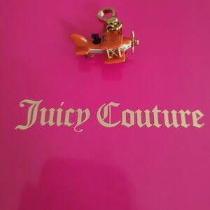 Vintage Juicy Couture Airplane Charm